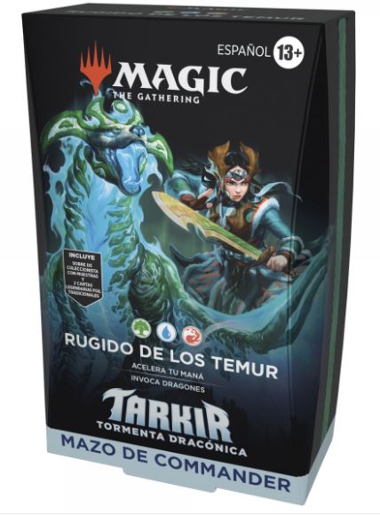 Tarkir Dragonstorm - Temur Roar Commander Deck | TCG Magic The Gathering