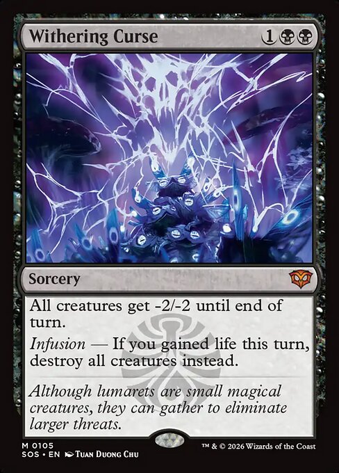 Withering Curse Regular (ingles) 105 | Singles MTG en PiedraBruja