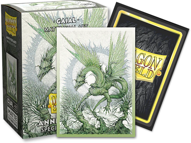 Art Dual-Matte 'Gaial' Archive Reprint (x100) | Fundas y accesorios Dragon Shield para cartas TCG en PiedraBruja Chile