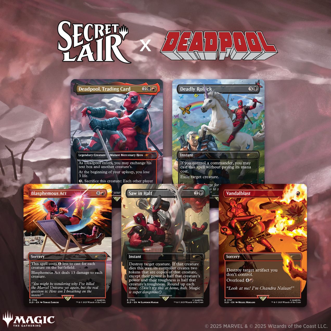Secret Lair - Marvel Deadpool