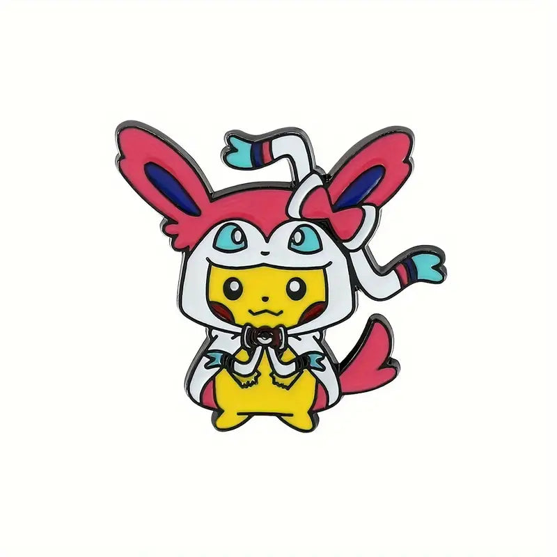 Pin Esmaltado Pikachu Sylveon | Coleccionables, figuras y artículos geek en PiedraBruja Chile