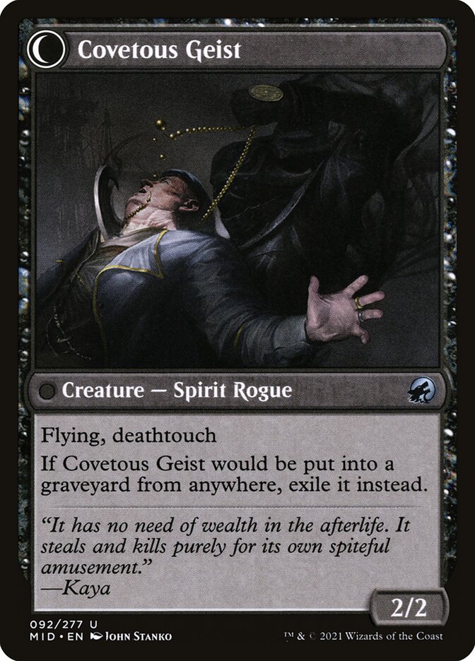 Covetous Geist