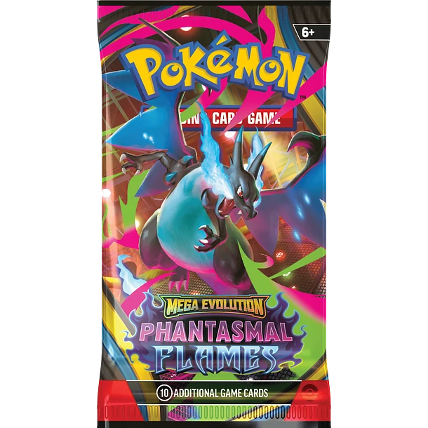 Mega Evolution Phantasmal Flames Booster
