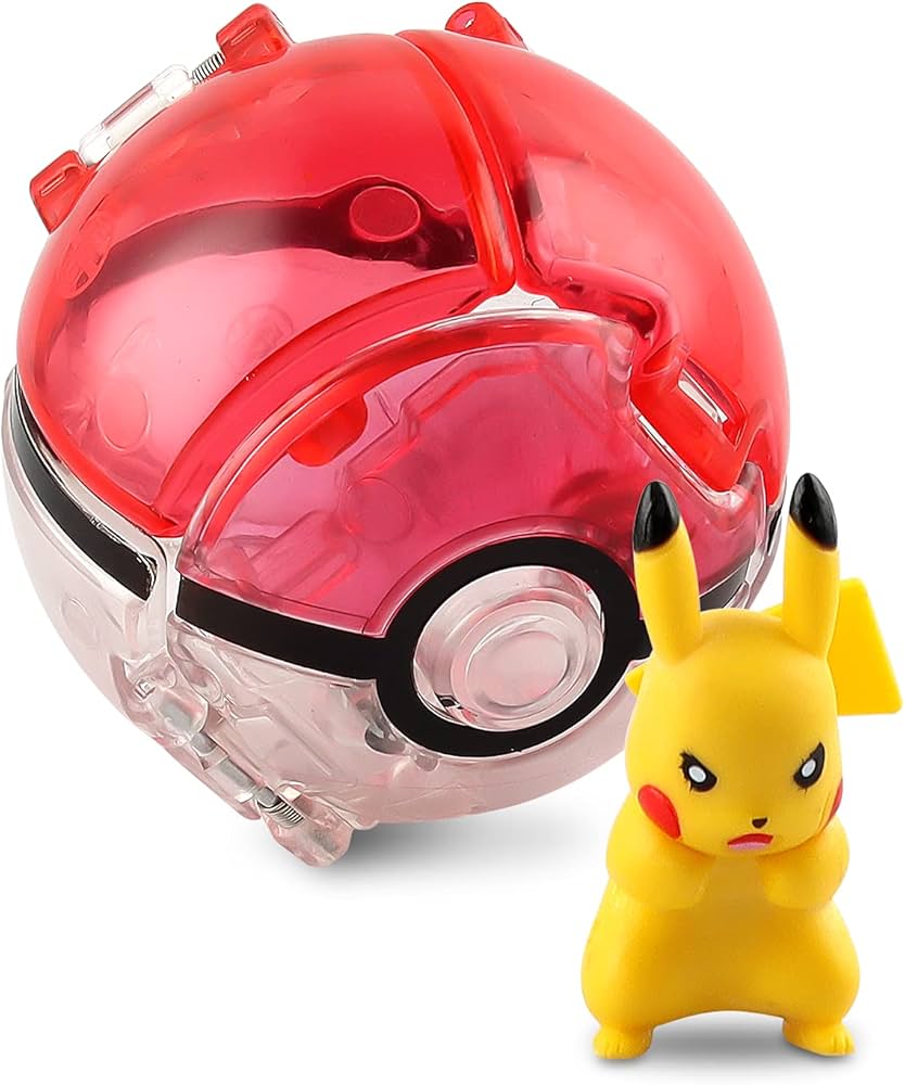 Figura Pokeball Pokemon Pikachu