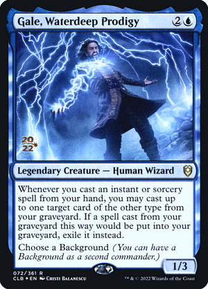 Gale, Waterdeep Prodigy Regular Foil (español) 72s