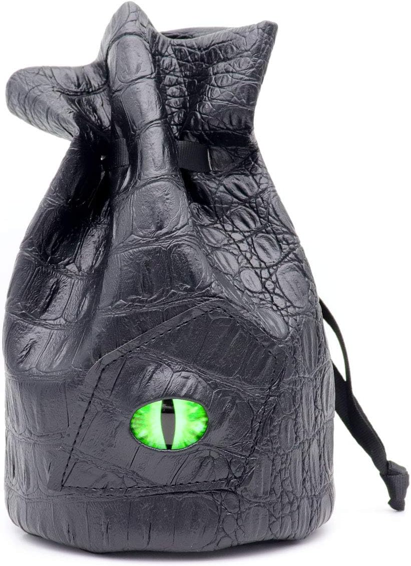 Pouch - Bolsa para Dados: Ojo de Dragon Verde