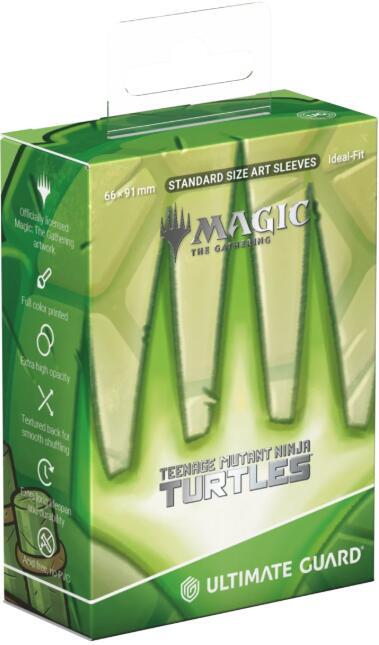 MTG Art Sleeves - Turtle Planeswalker Symbol x100