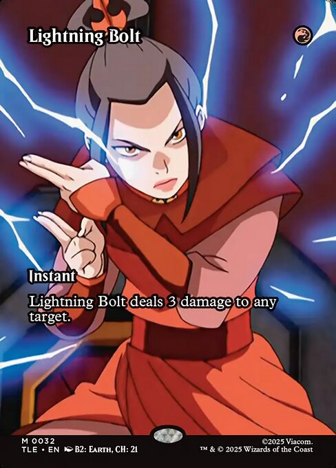 Lightning Bolt Borderless (ingles) 32