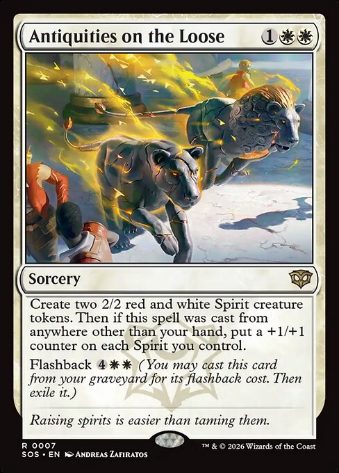 Antiquities on the Loose Regular Foil (ingles) 7| Singles MTG en