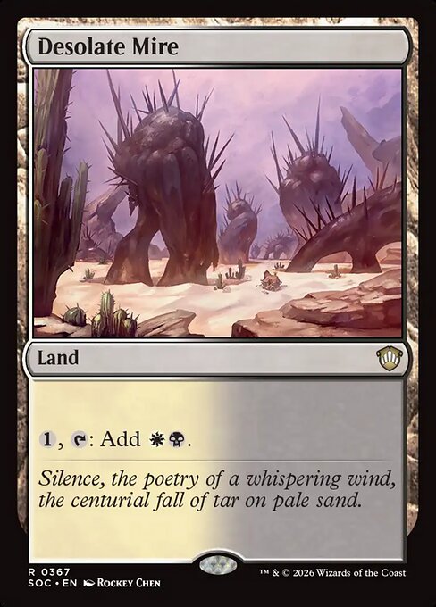 Desolate Mire Regular (ingles) 367 | Singles MTG en PiedraBruja