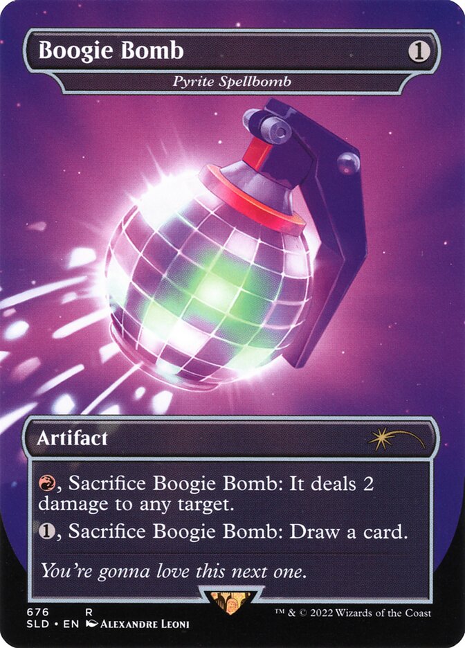 Boogie Bomb // Pyrite Spellbomb Borderless Foil 676 (Español)