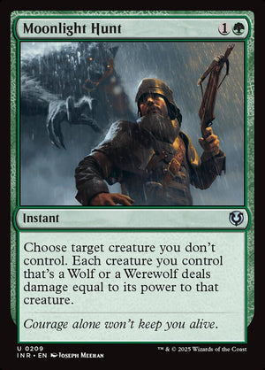 Moonlight Hunt Regular Foil (ingles) 209 | Singles y cartas sueltas de Magic: The Gathering en PiedraBruja Chile