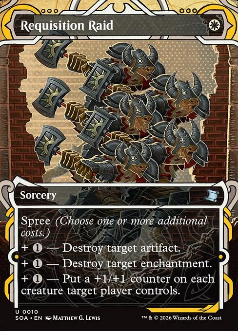 Requisition Raid Showcase Foil (ingles) 10 | Singles MTG en PiedraBruja