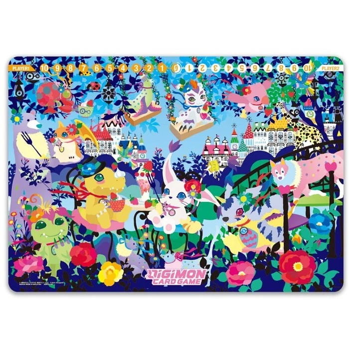 PB09 Floral Fun Playmat & Card Set 2