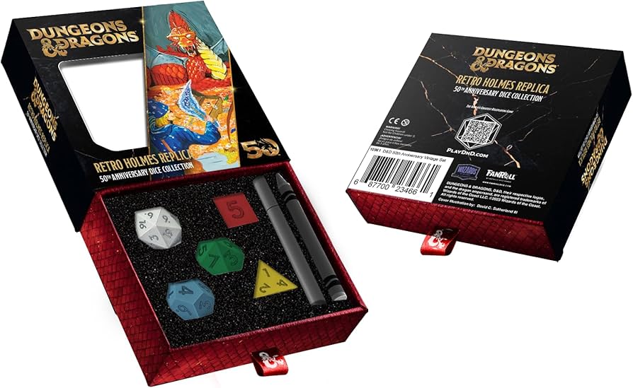 DnD: Especial - 50th Anniversary Modern & Retro Holmes Sets