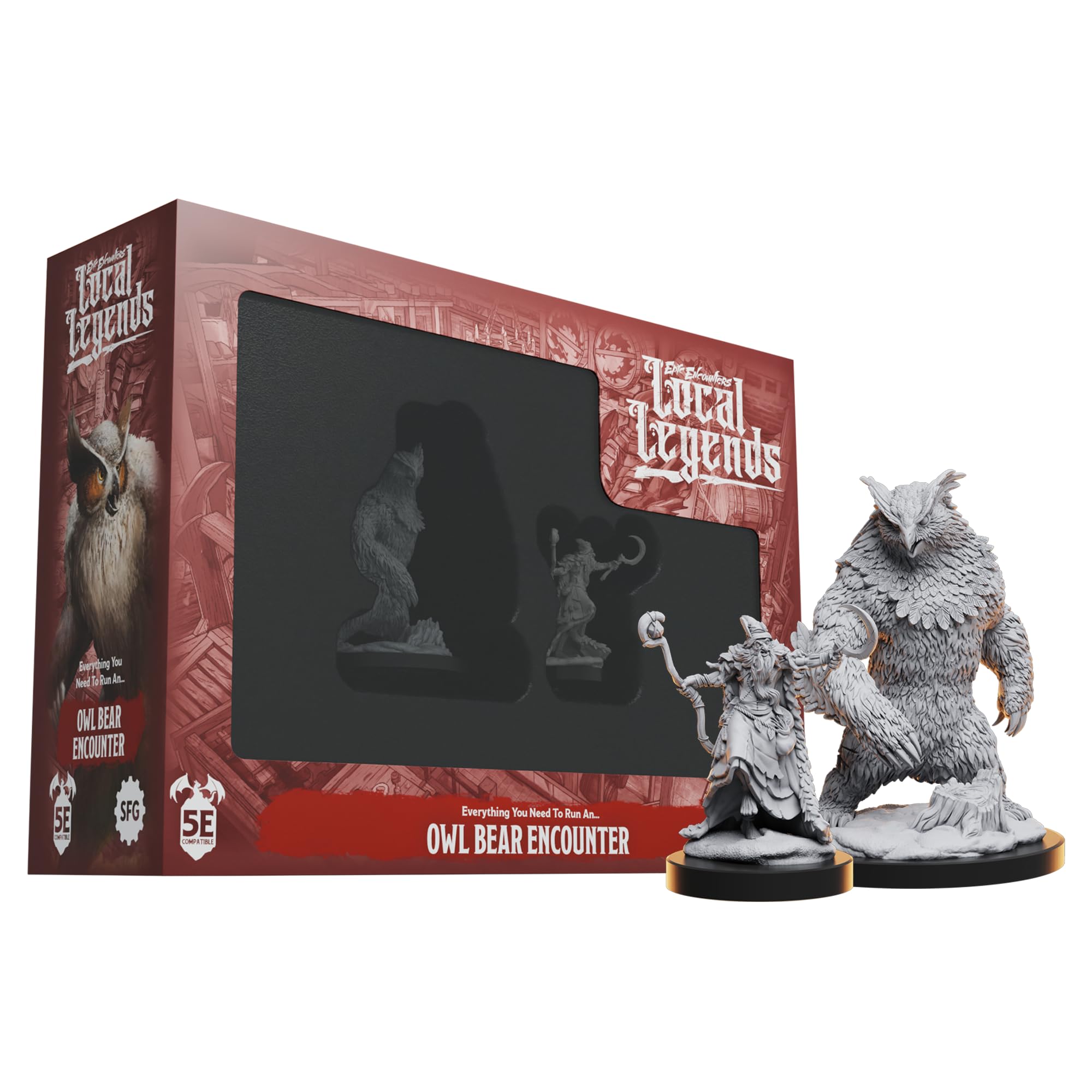 Epic Encounters - Local Legends Owlbear Encounter | Dungeons & Dragons y accesorios D&D en PiedraBruja Chile