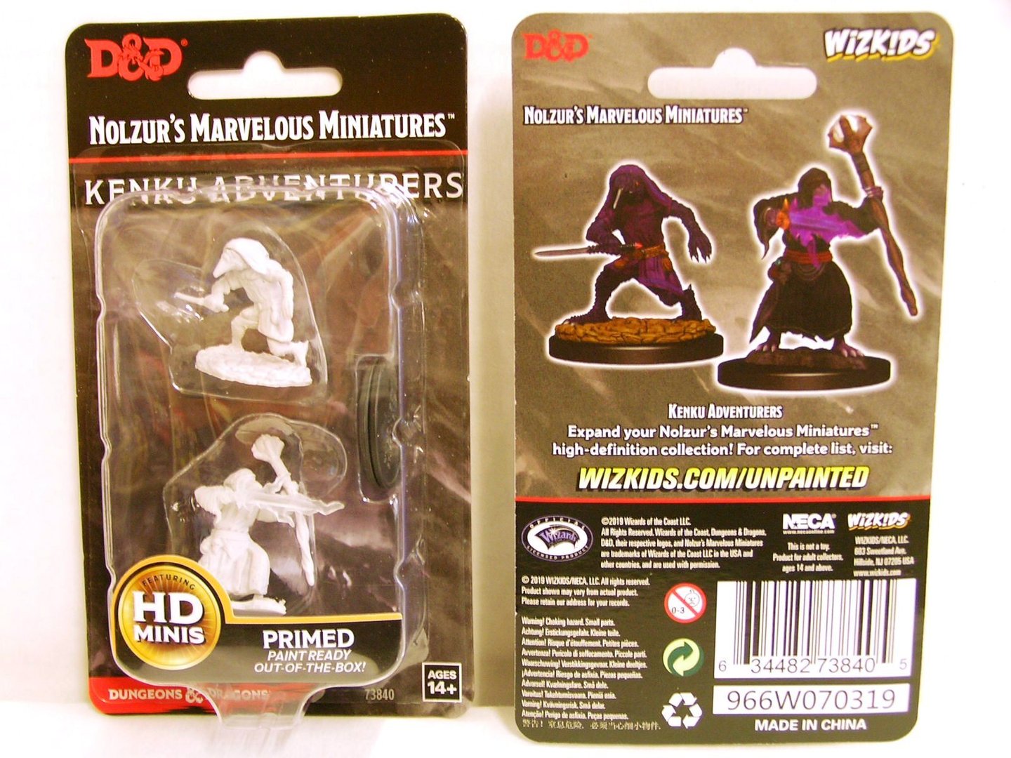 Nolzur’s Marvelous Miniatures: Unpainted Minis Wave 10 - Kenku Adventurers