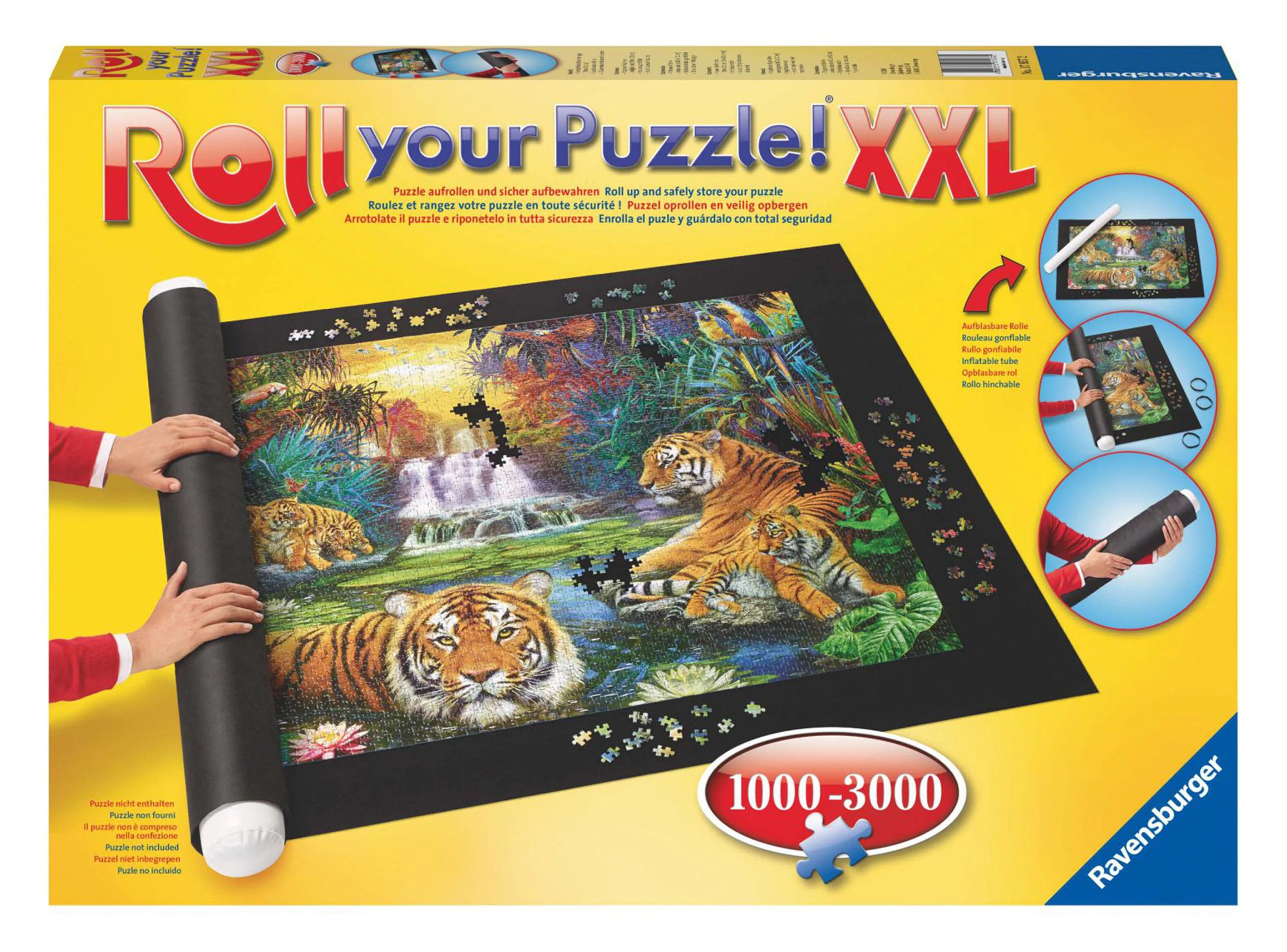 PUZZLE RAVENSBURGER Roll your Puzzle! XXL (enrolla tus puzzles) | Rompecabezas e ingenios para niños, desafía su mente en PiedraBruja Chile