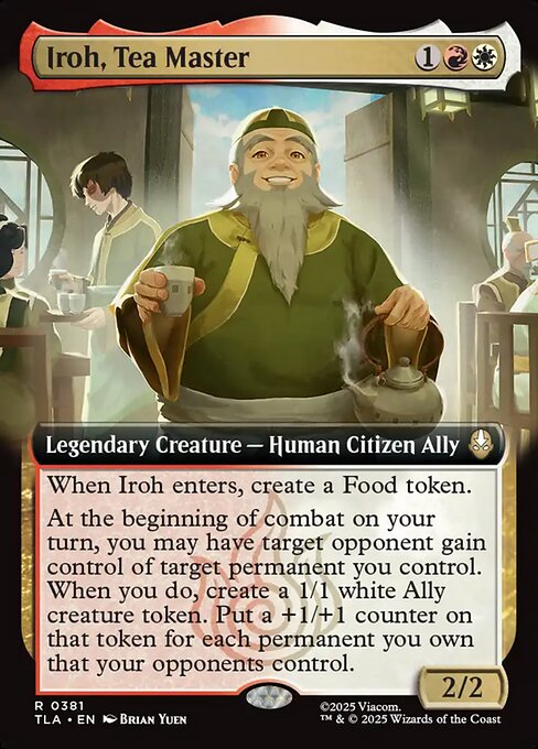 Iroh, Tea Master Extended (ingles) 381