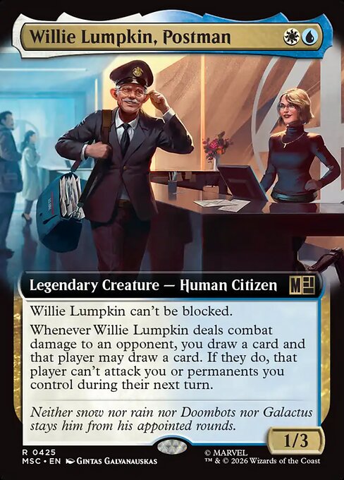 Willie Lumpkin, Postman Regular (ingles) 425 | Singles MTG en PiedraBruja