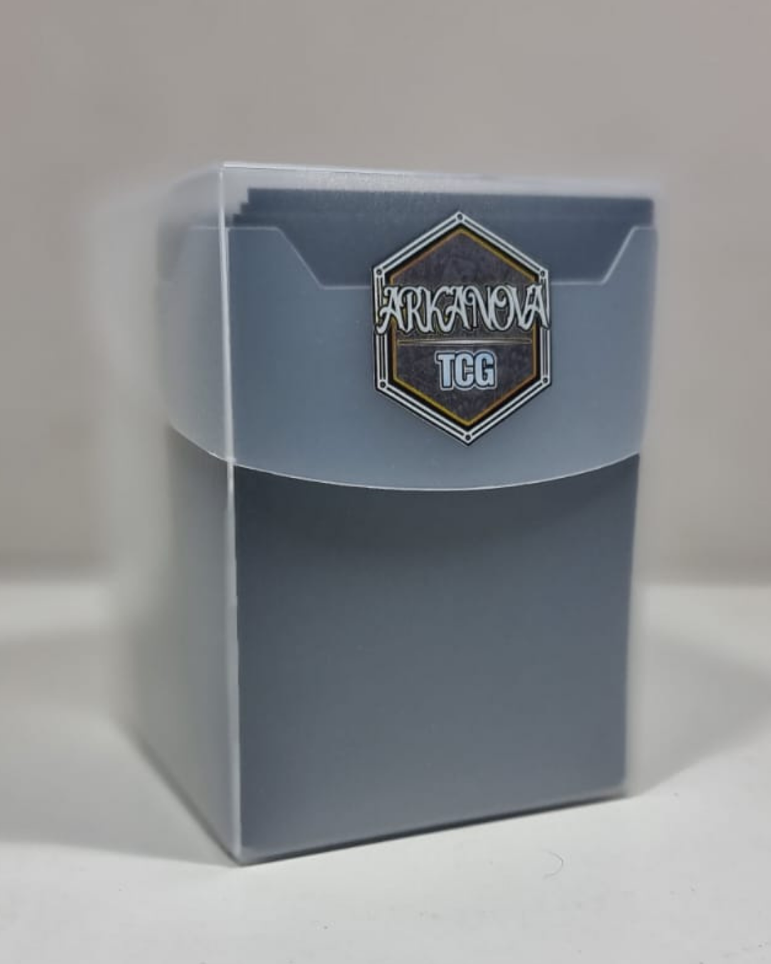 Deck Box +100 + Sleeve Matte – Obsidian Guard Negro (105 uds.)
