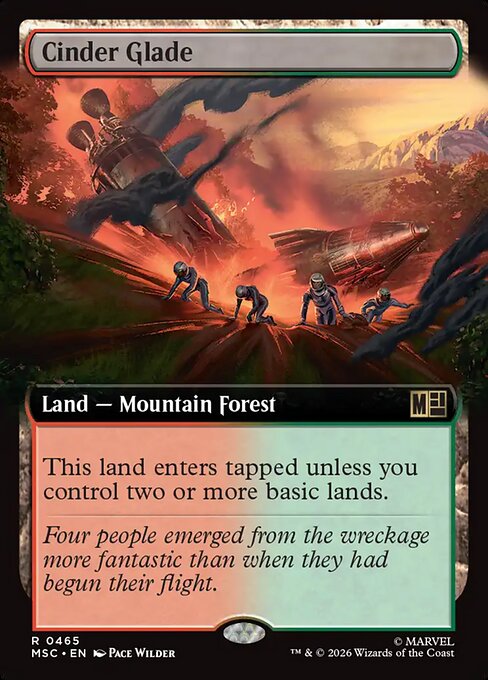 Cinder Glade Regular (ingles) 465 | Singles MTG en PiedraBruja