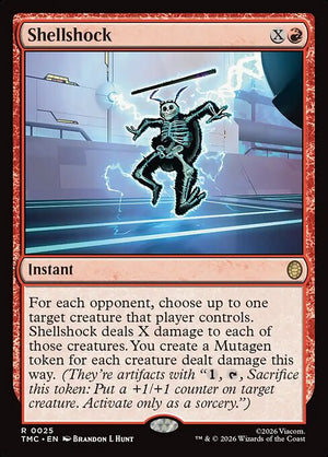 Shellshock Regular Foil (ingles) 25 | Singles MTG en PiedraBruja