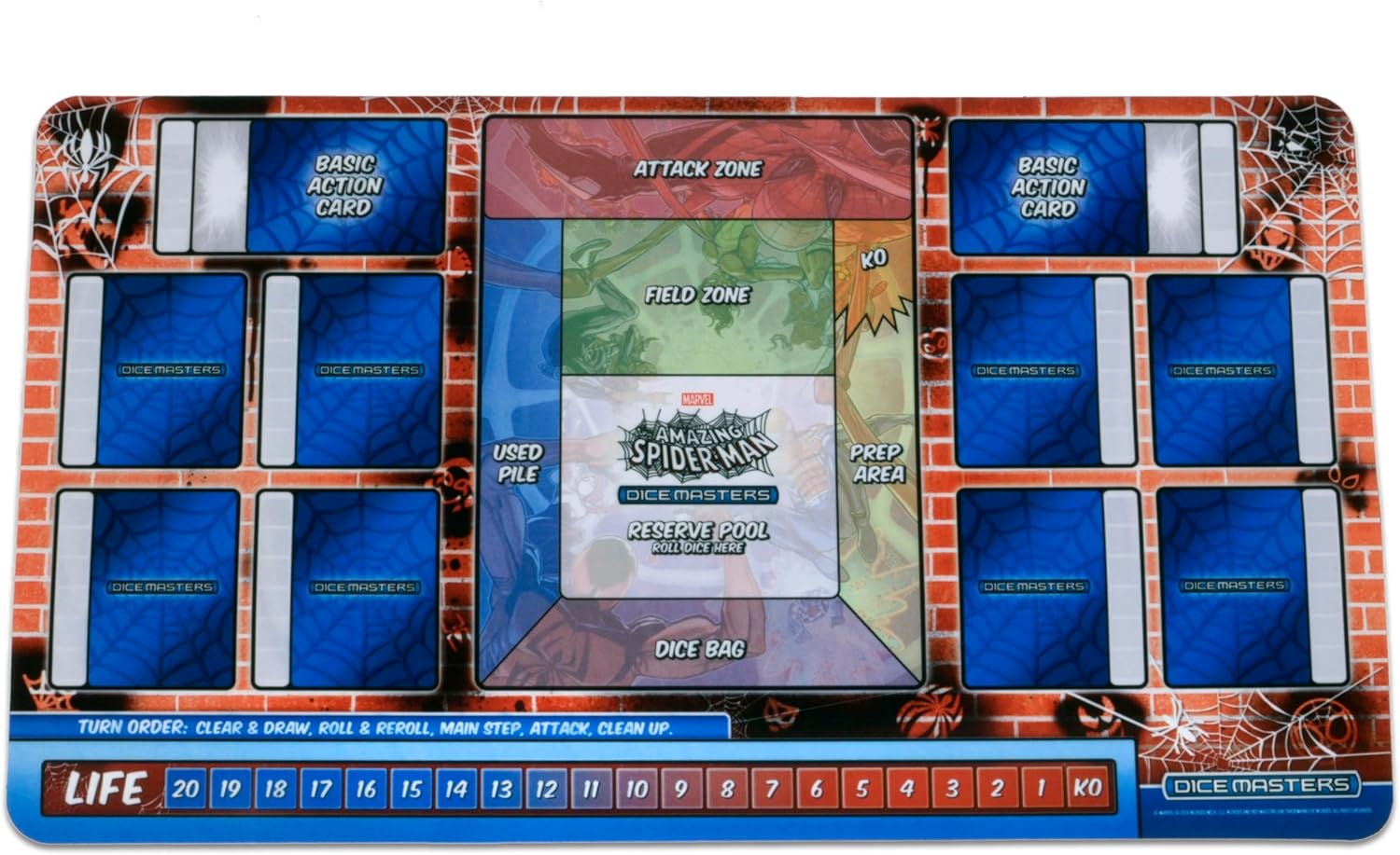 Marvel Dice Masters: The Amazing Spider-man Playmat