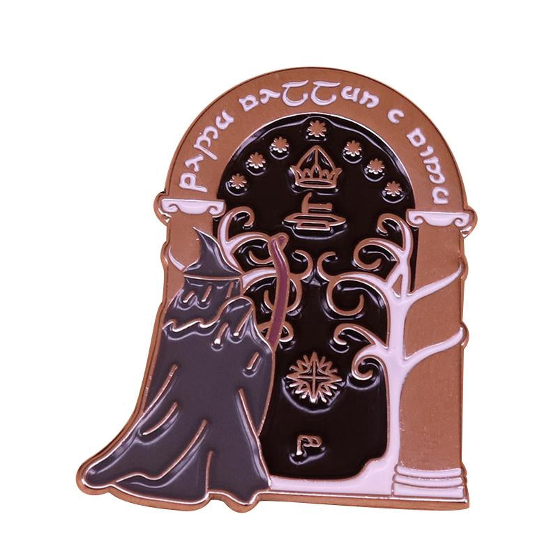 Pin Esmaltado Portal de los Enanos Lord of the Rings | Coleccionables, figuras y artículos geek en PiedraBruja Chile