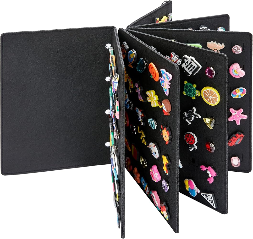 Carpeta organizadora de Pins Negra