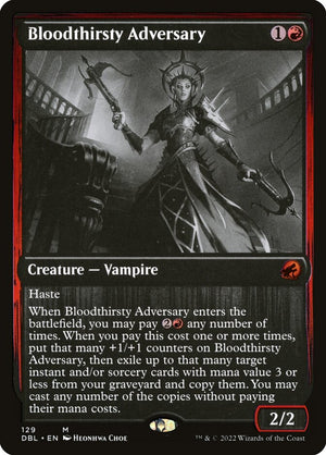 Bloodthirsty Adversary Regular Foil (ingles) 129