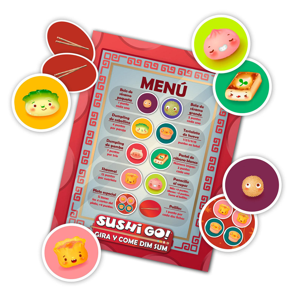 Sushi Go - Gira y come Dim Sum