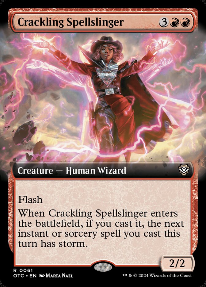 Crackling Spellslinger Extended (Ingles)