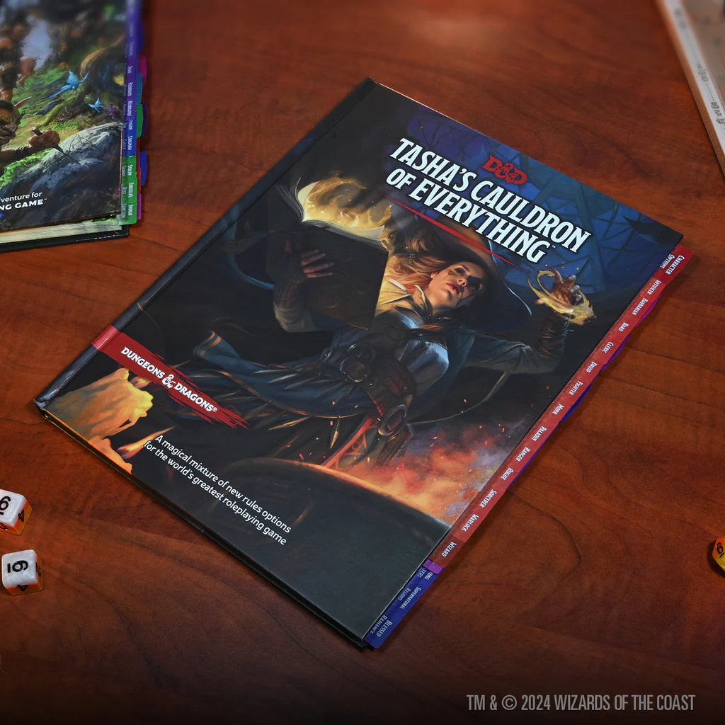 Tasha's Cauldron of Everything 5e - Book Tabs