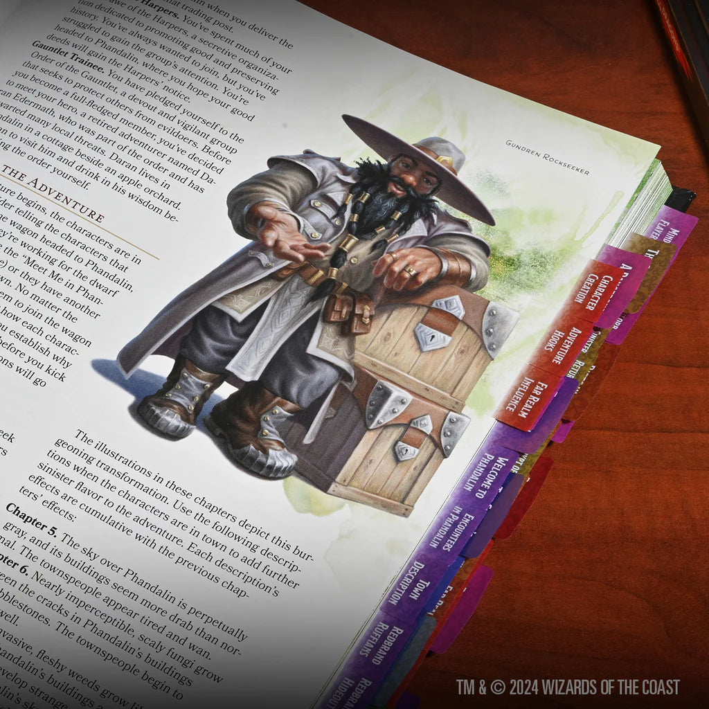 Phandelver and Below The Shattered Obelisk - Book Tabs