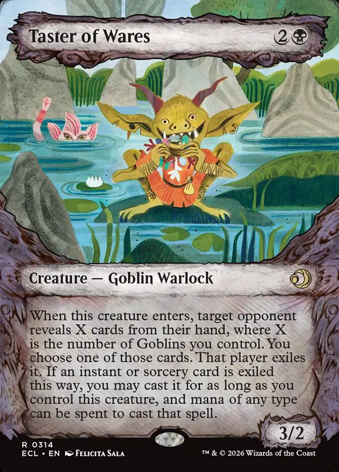 Taster of Wares Borderless Foil (ingles) 314