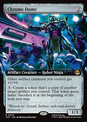 Chrome Dome Extended Foil (ingles) 276 | Singles MTG en PiedraBruja