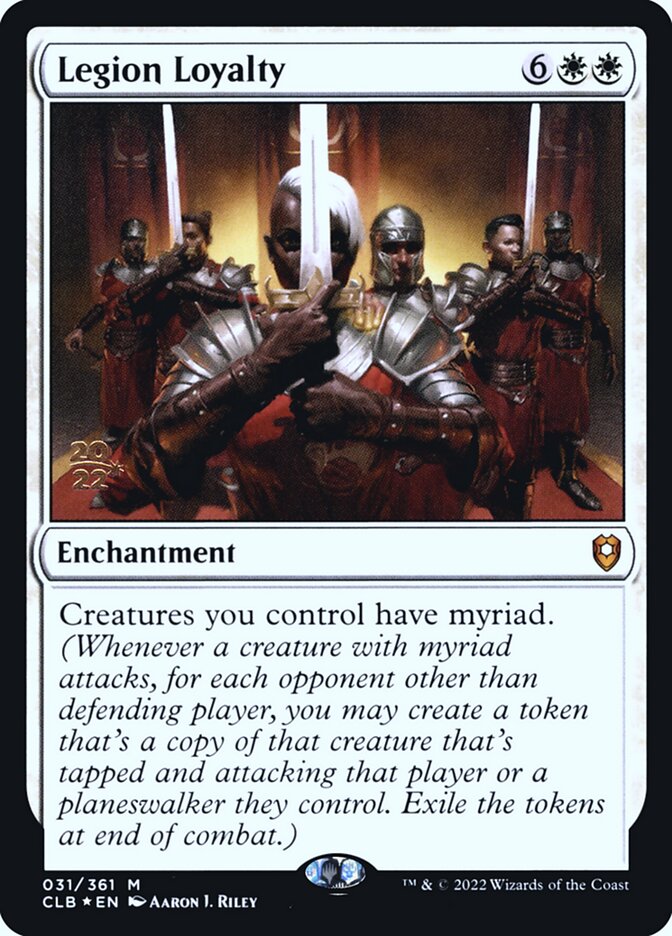 Legion Loyalty Regular Foil (español) 31s
