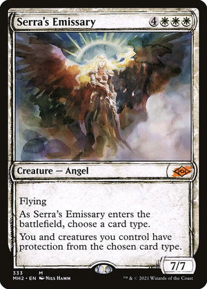 Serra's Emissary Showcase (ingles) 333 | Singles MTG en PiedraBruja