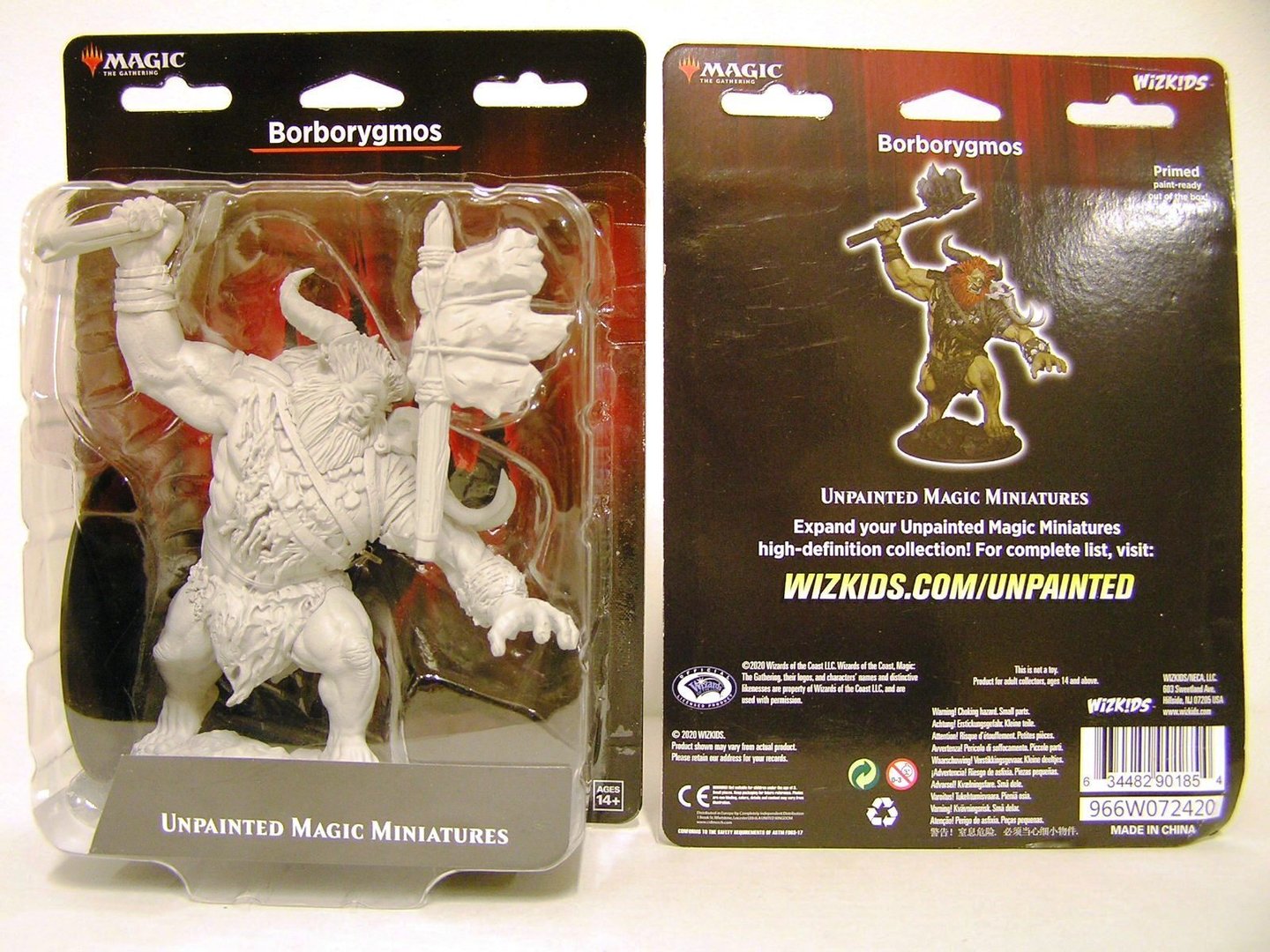 Magic the Gathering Miniatures: Unpainted Minis - Wave 1 Borborygmos (Cyclops)