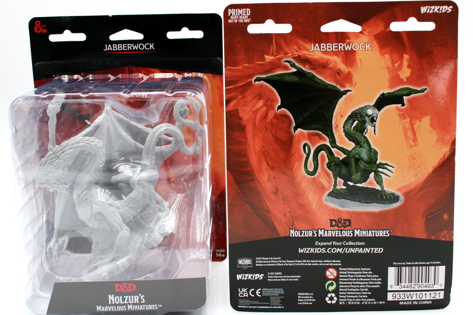 Nolzur’s Marvelous Miniatures: Unpainted Minis Wave 17 - Jabberwock