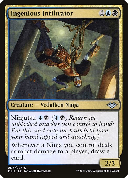 Ingenious Infiltrator Regular Foil (ingles) 204 | Singles MTG en PiedraBruja