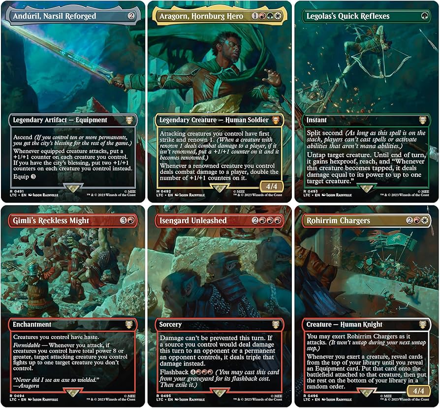 Lord of the Rings - Holiday Scene Box - Aragorn at Helm's Deep