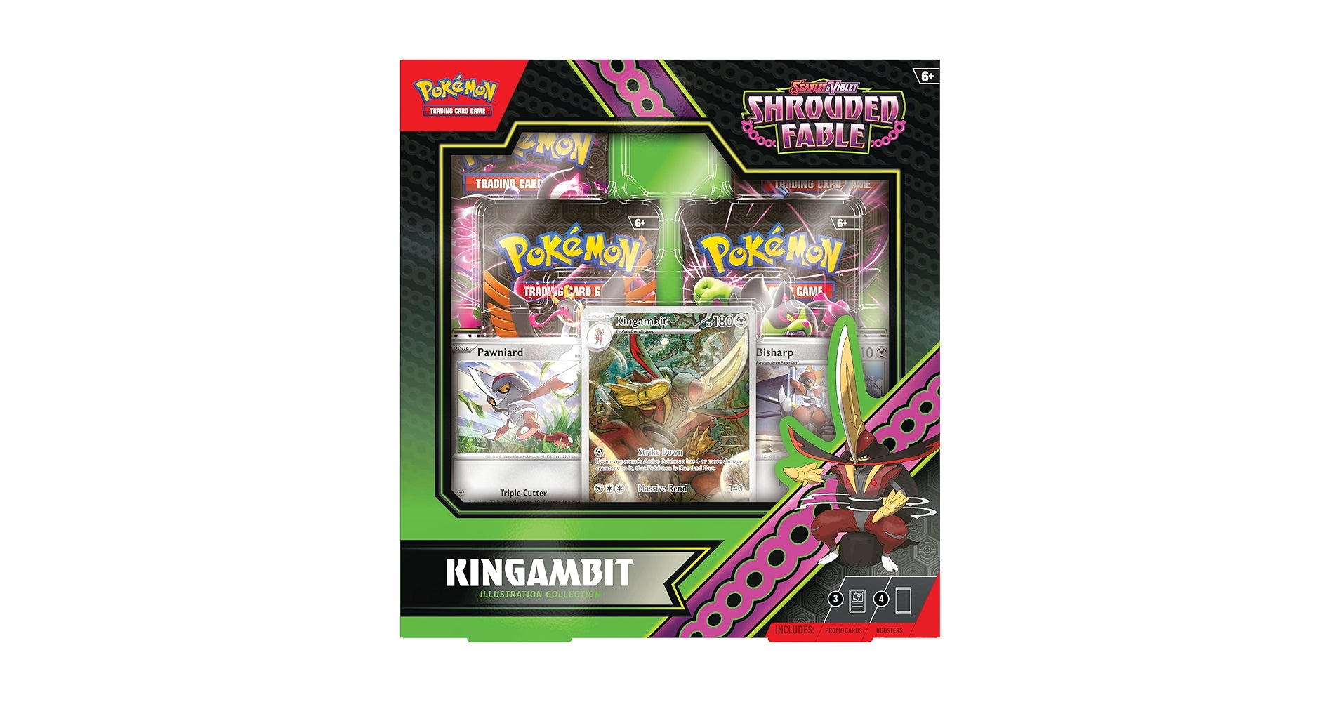 Shrouded Fable Kingambit Illustration Collection