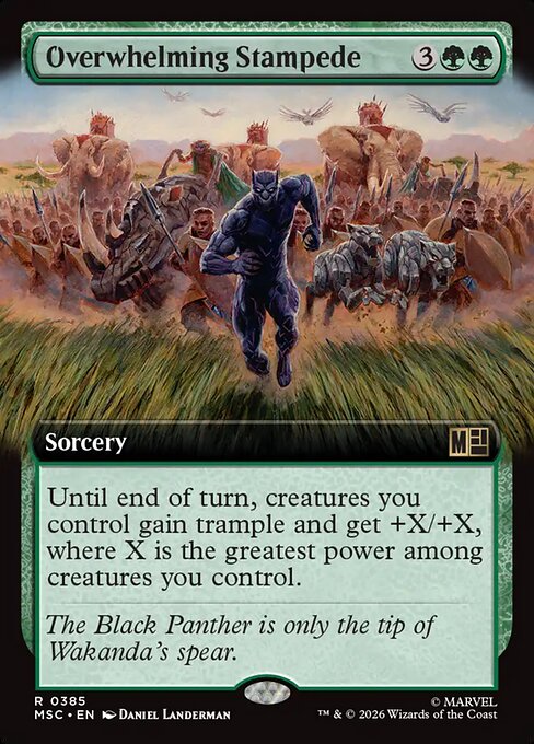 Overwhelming Stampede Regular (ingles) 385 | Singles MTG en PiedraBruja