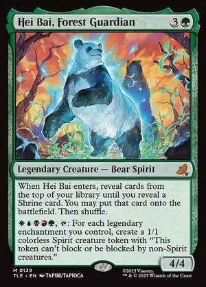 Hei Bai, Forest Guardian Regular Foil (ingles) 139