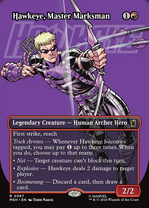 Hawkeye, Master Marksman Regular (ingles) 367 | Singles MTG en PiedraBruja