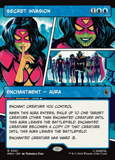 Secret Invasion Regular Foil (ingles) 301 | Singles MTG en PiedraBruja
