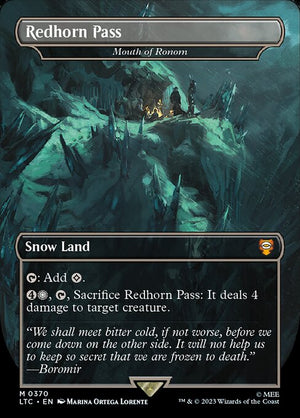 Mouth of Ronom Borderless (ingles) 370 | Singles MTG en PiedraBruja