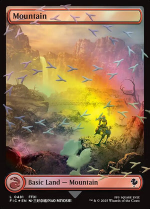 Mountain Regular Foil (ingles) 481 | Singles MTG en PiedraBruja
